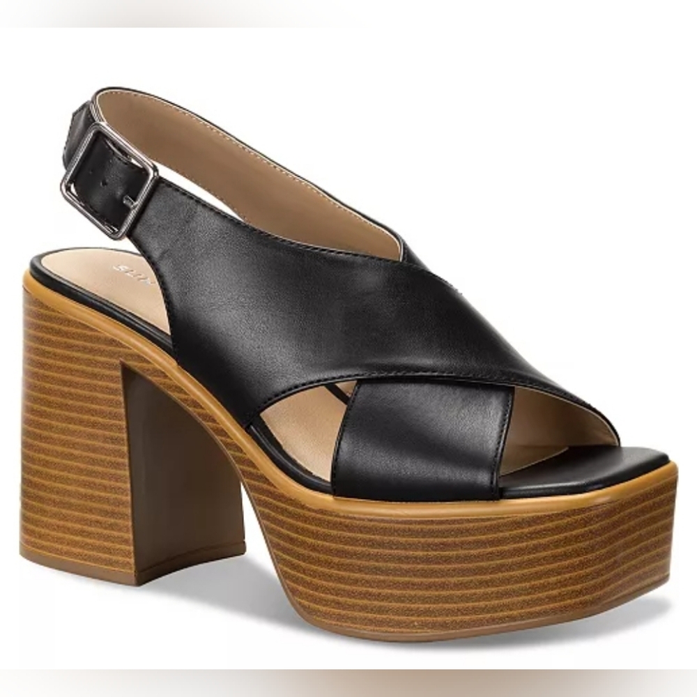 Women's Moniquee Crisscross Platform Dress sandals